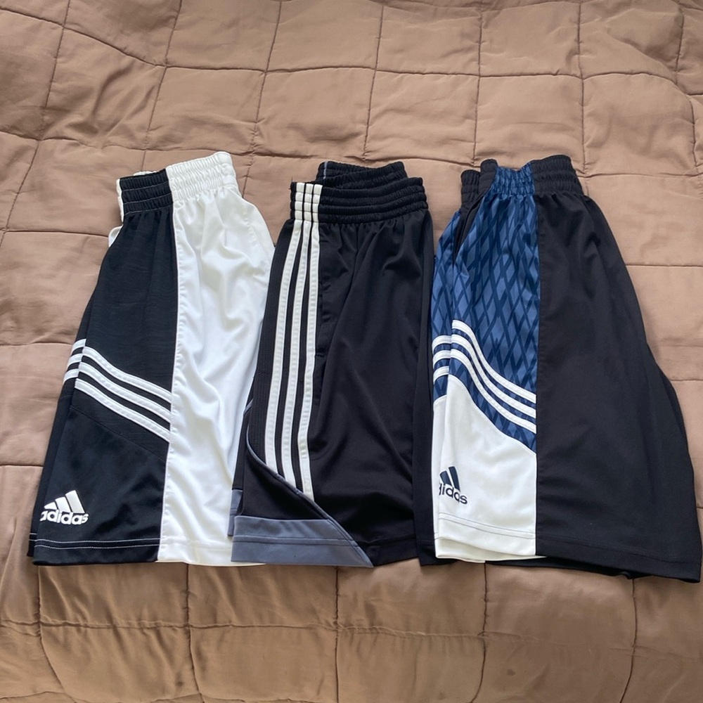 Adidas Athletic Shorts Men’s Size Small Bundle of 3